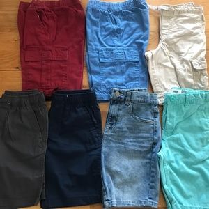 Lot of 7 - Boys size 8 shorts